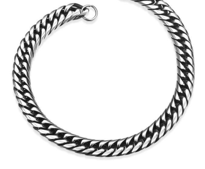 Titanium Steel Bracelet For Men by GJG Denim