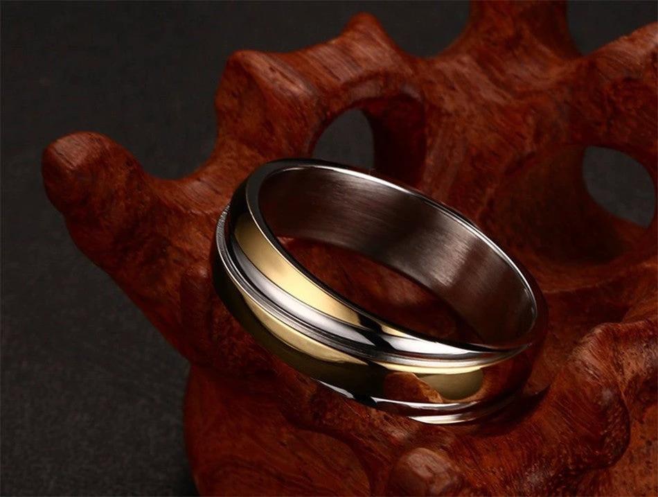 Lead & Nickel Free Stainless Steel Men's Ring by GJG Denim