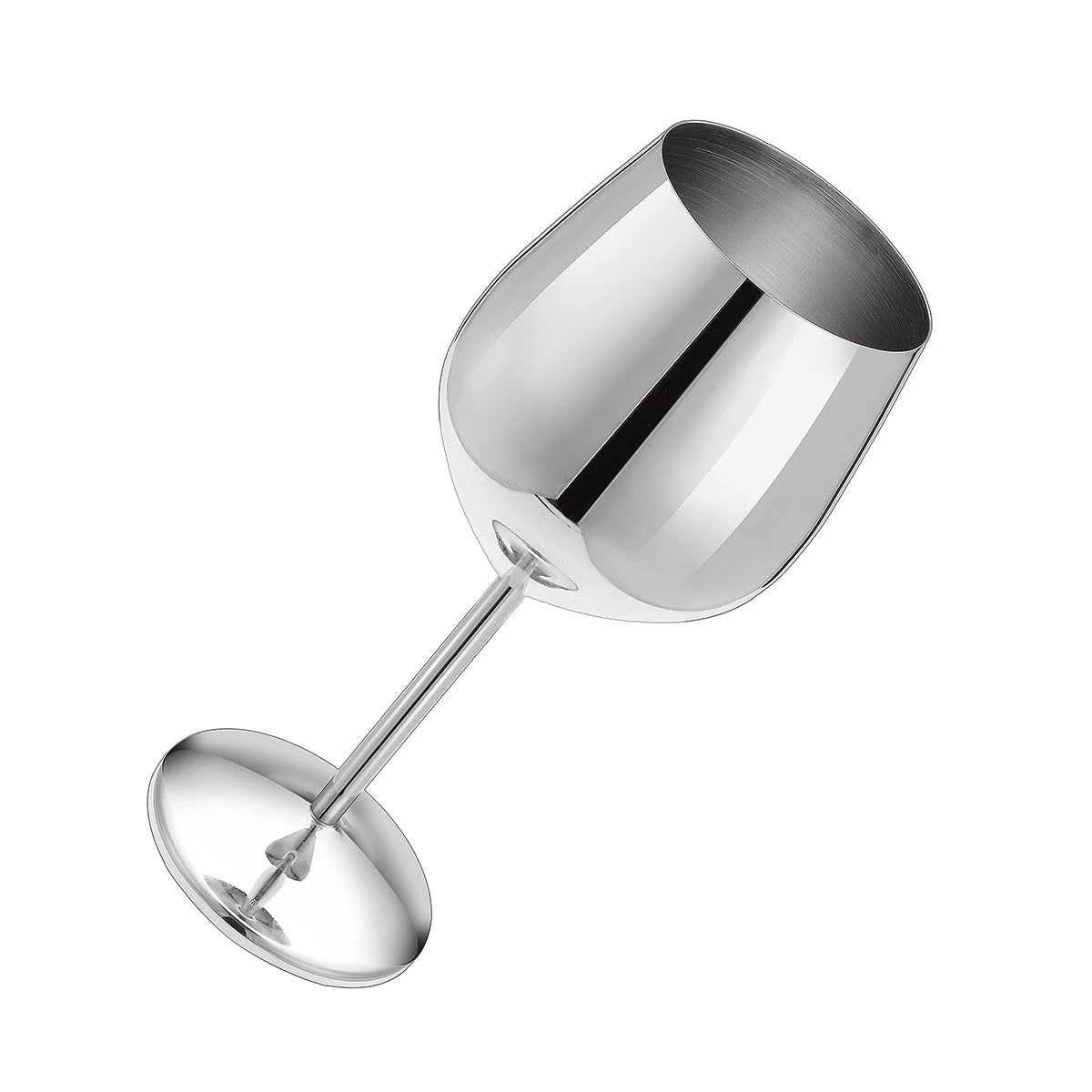 Stainless steel wine glass by GJG Denim