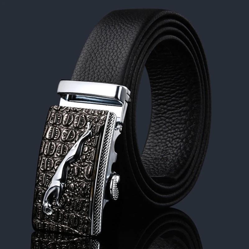 Men's Automatic Buckle Belt by GJG Denim