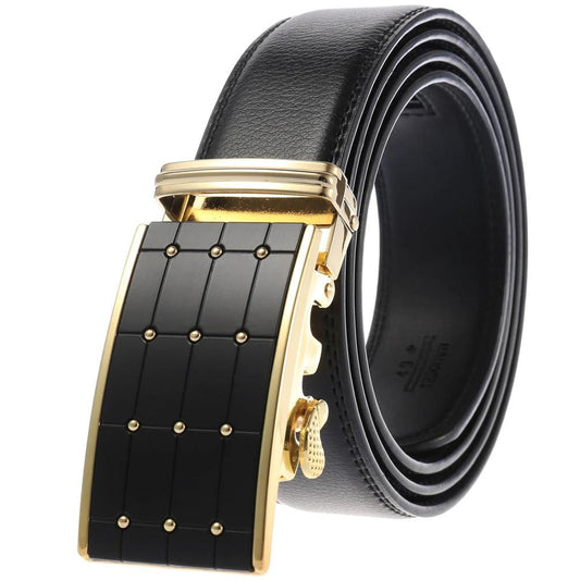 Men's Automatic Buckle Belt by GJG Denim