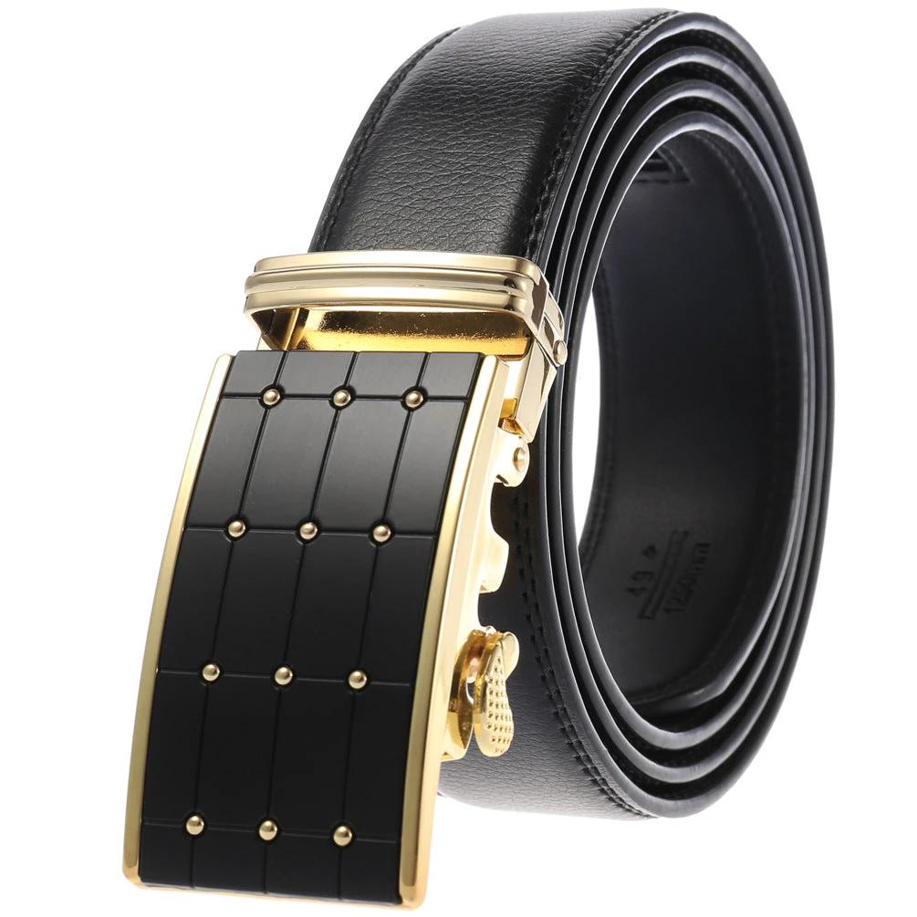 Men's Automatic Buckle Belt by GJG Denim
