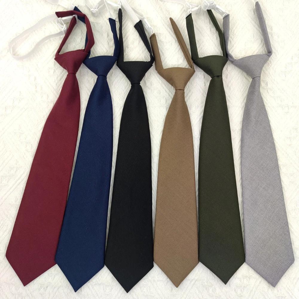 Solid Color Tie For Men by GJG Denim