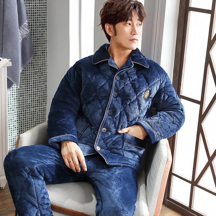 Thick Winter Pajamas For Men by GJG Denim
