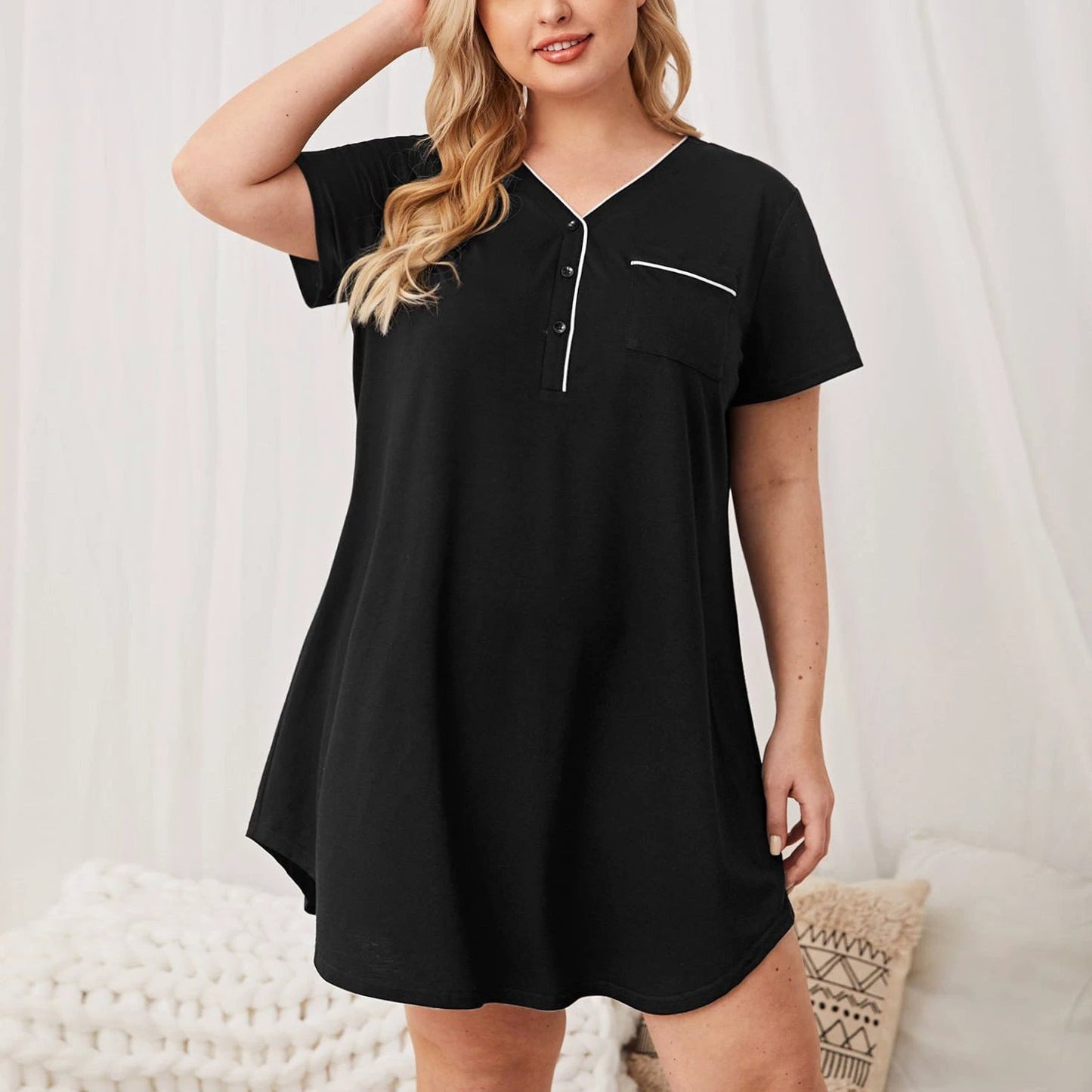 Plus Size Women's Dressing Gown by GJG Denim