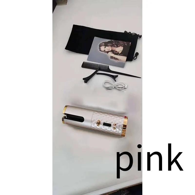 Curling Iron USB Wireless Multifunctional Charging Curler by GJG Denim