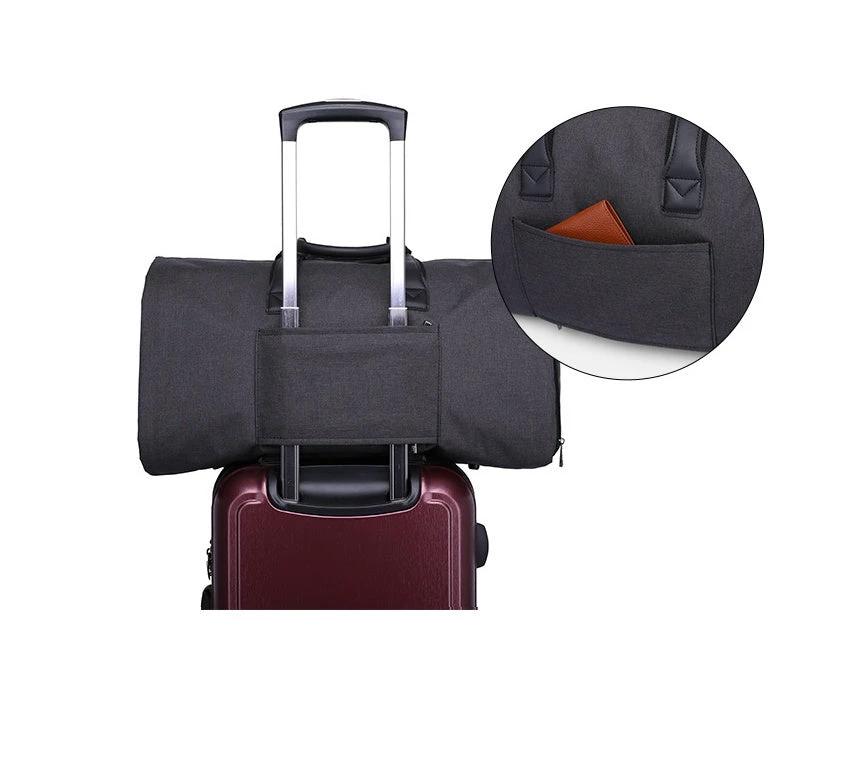 Large-capacity Folding Suit Travel Bag For Men by GJG Denim