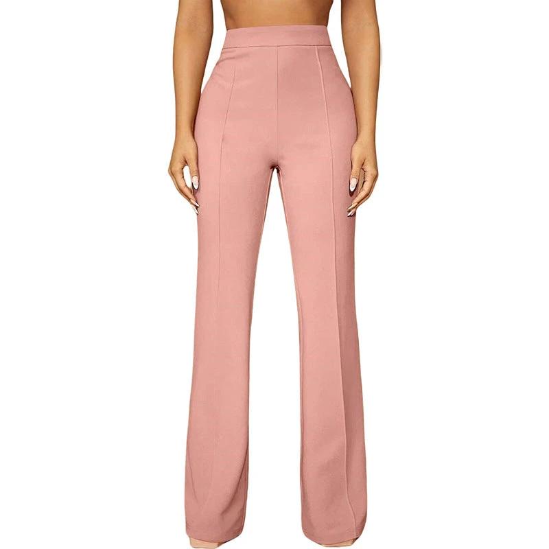High Waist All-matching Fashion Business Commute Fall Women's Clothing Casual Business Pants Trousers by GJG Denim