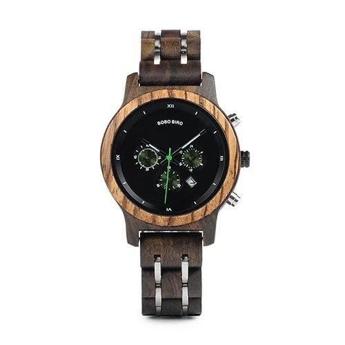 Men's Wooden Watch by GJG Denim
