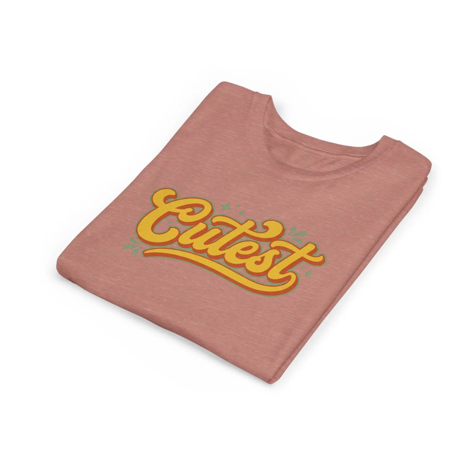 Cutest Youth Tee — Retro Script Kids T‑Shirt by Printify
