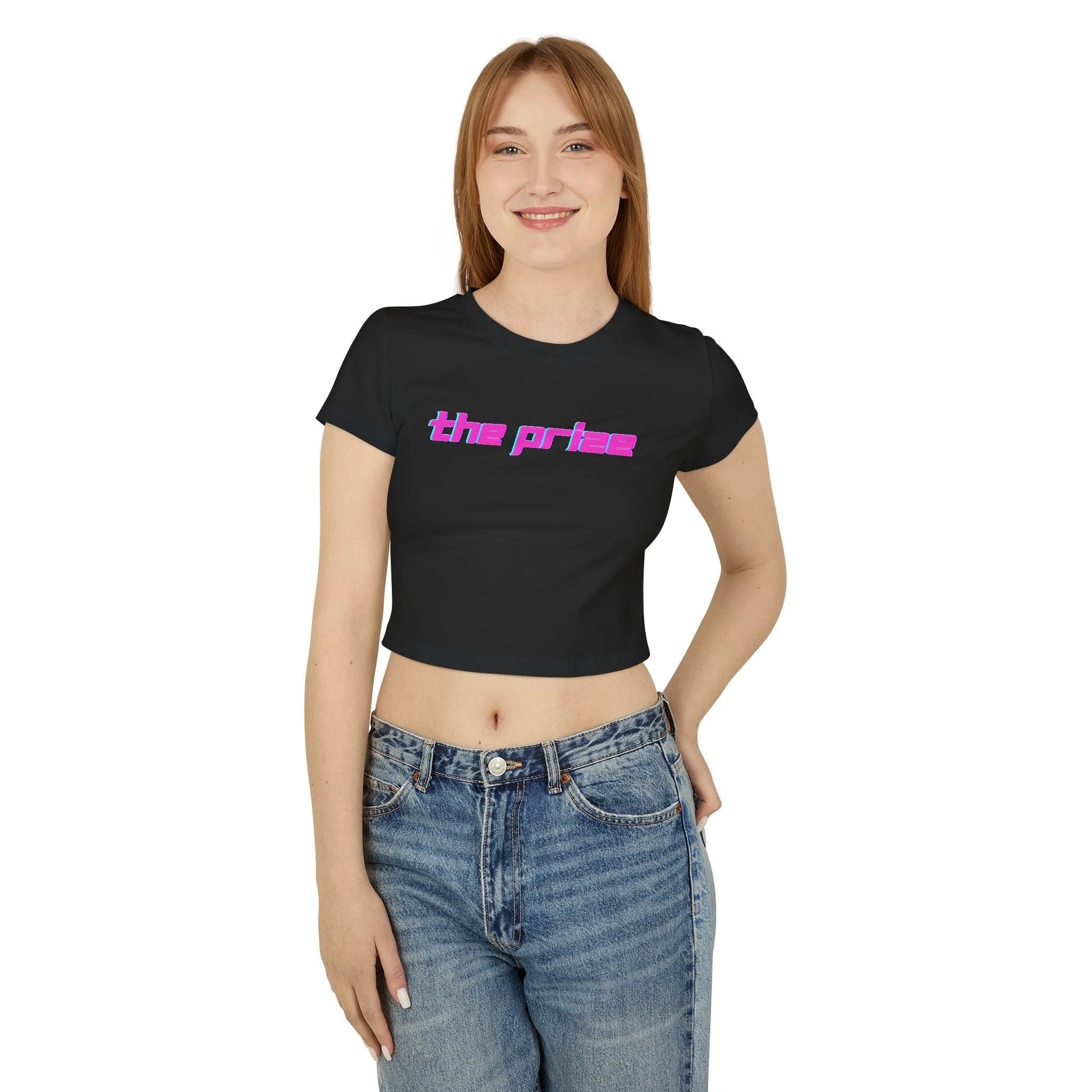 Women's Baby Tee The Prize by Printify