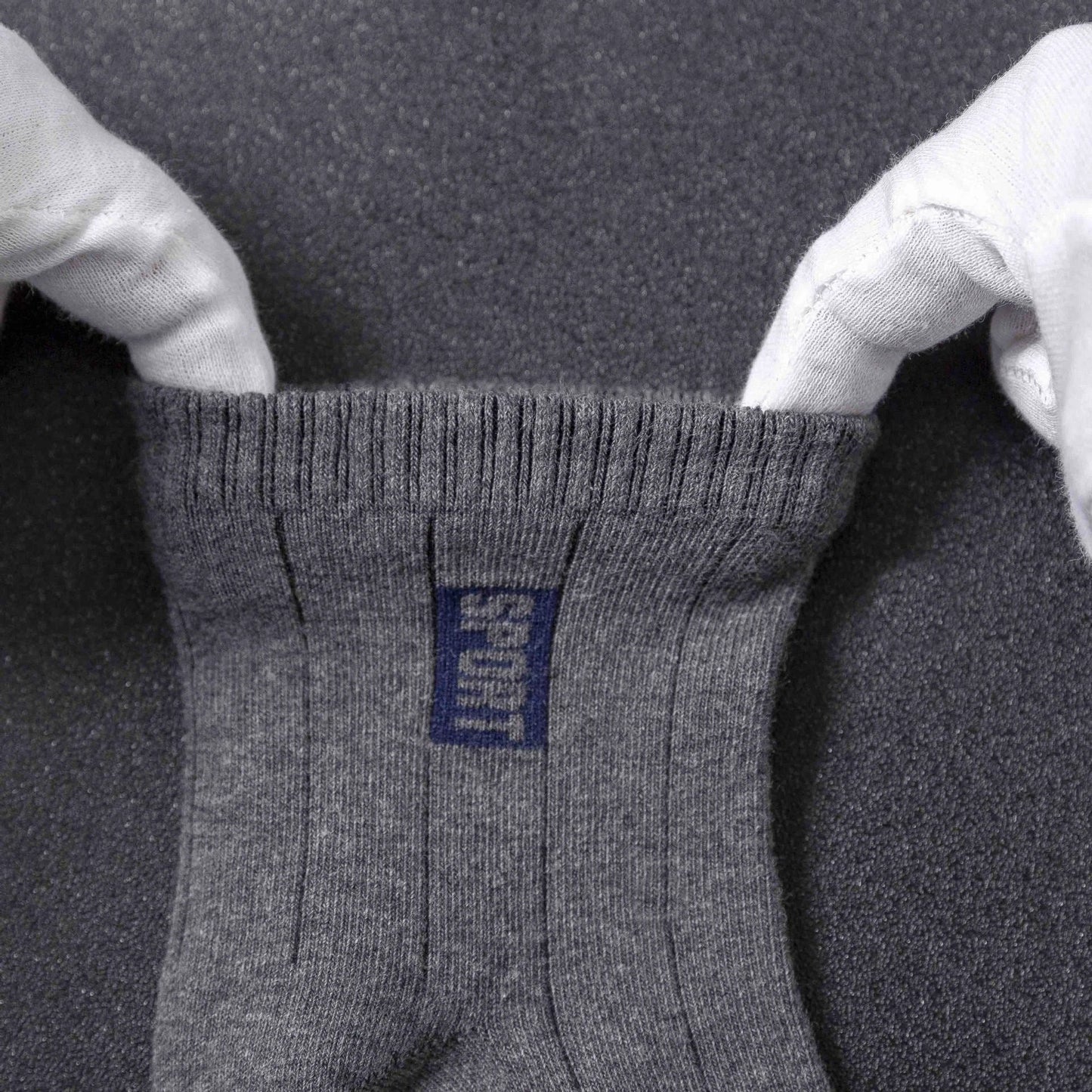 Men's 5 Pairs Breathable Cotton Mid-Tube Sweat-Absorbent Casual Trendy Socks by GJG Denim