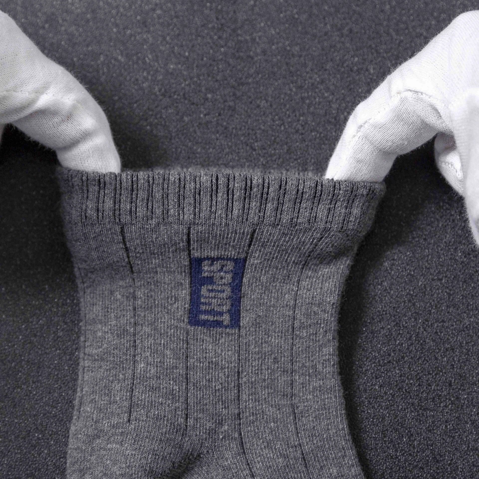 Men's 5 Pairs Breathable Cotton Mid-Tube Sweat-Absorbent Casual Trendy Socks by GJG Denim