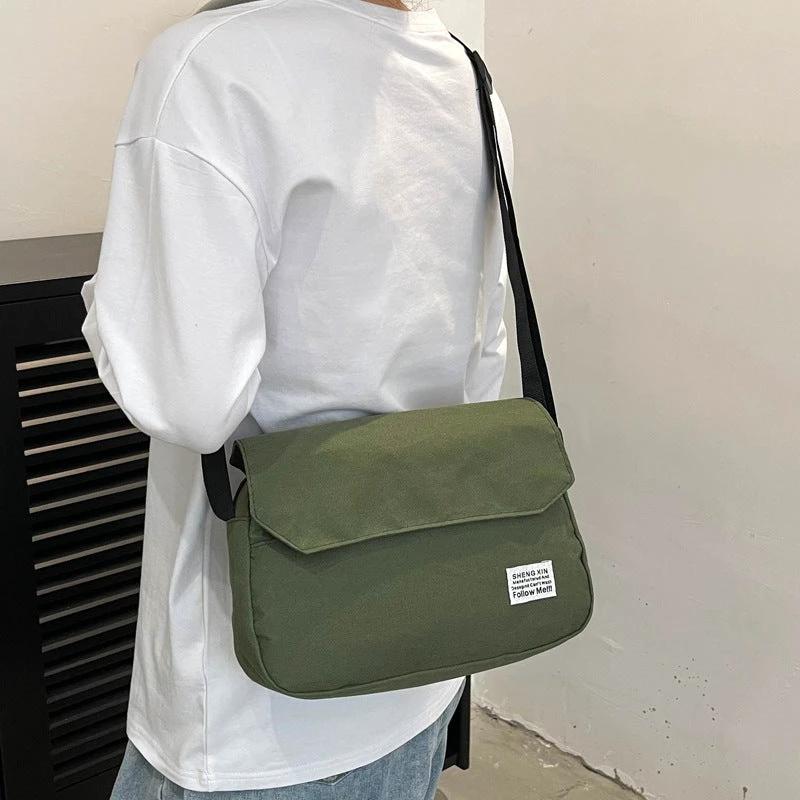 Men's Messenger Small Flap Bags by GJG Denim