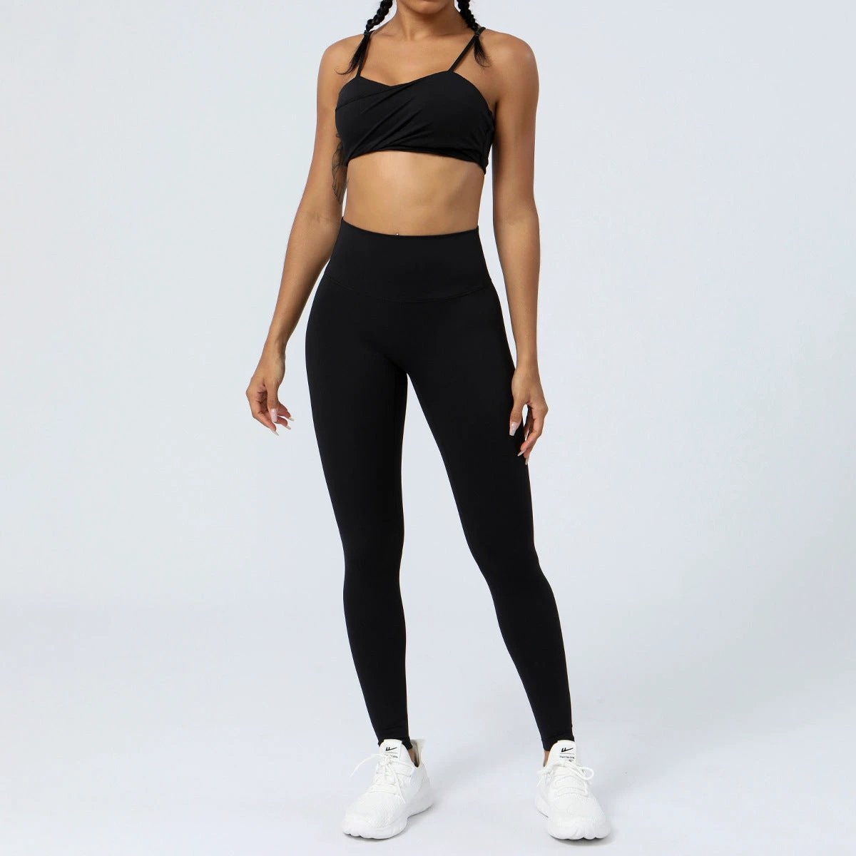 Yoga Wear Suit Quick-drying Breathable Workout Clothes Suit by GJG Denim
