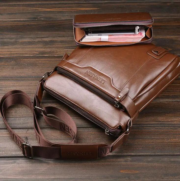 Men's Messenger Bag by GJG Denim