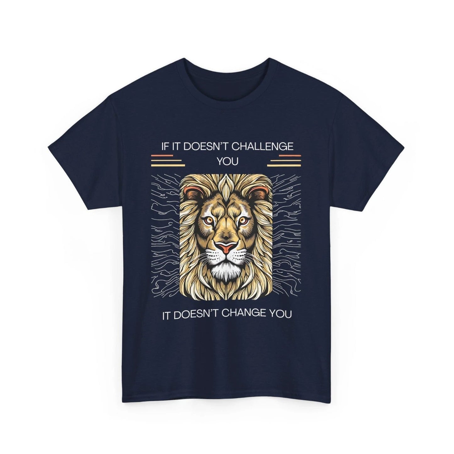 Loose-fitting Printed T-shirt For Men by GJG Denim
