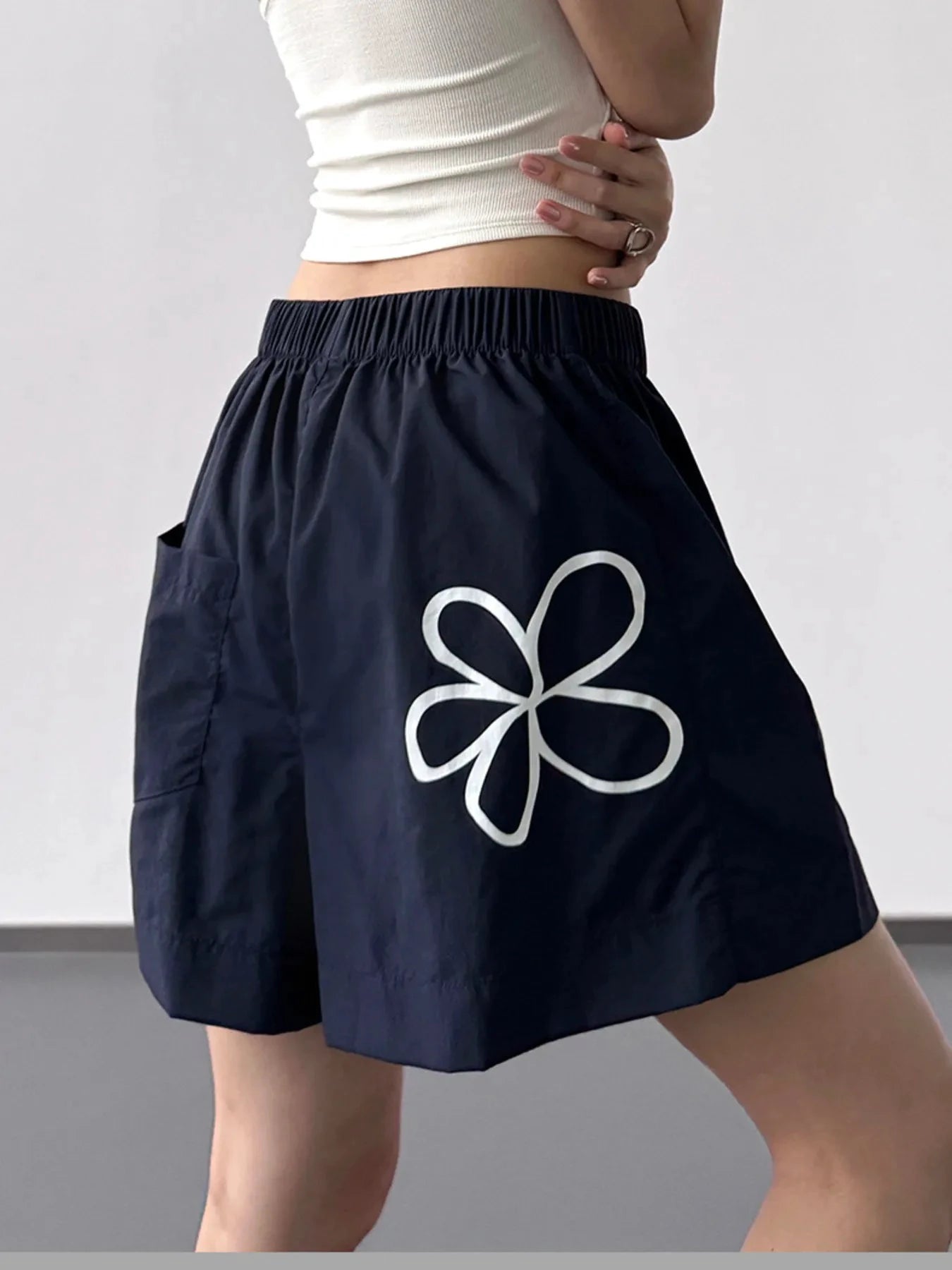 Elastic Waist Shorts by Lady Ros