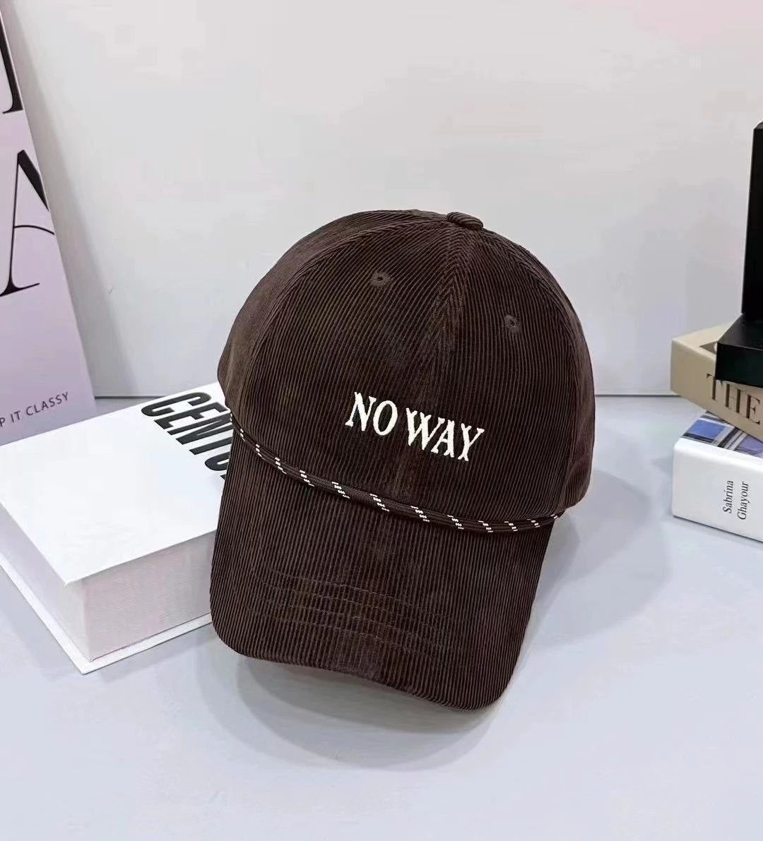 Wide-brim Baseball Cap For Men by GJG Denim