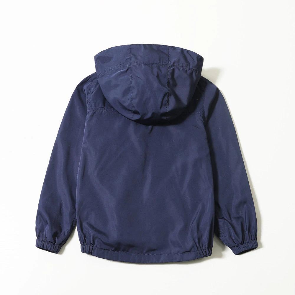 Coat Jacket Autumn New Medium And Big Kids Hood by GJG Denim