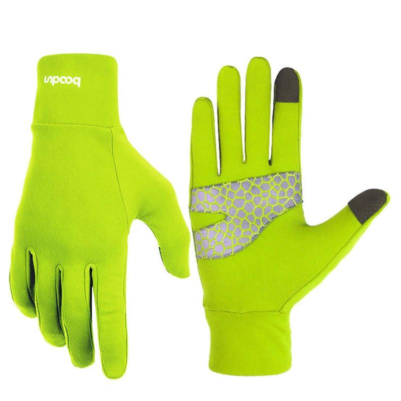 Silicone Non-slip Touch Screen Gloves For Men by GJG Denim