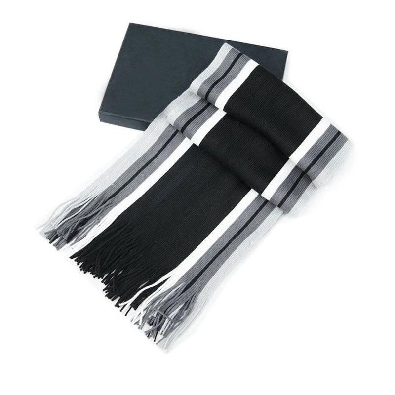 Imitated Cashmere Casual Thick Scarf For Men by GJG Denim