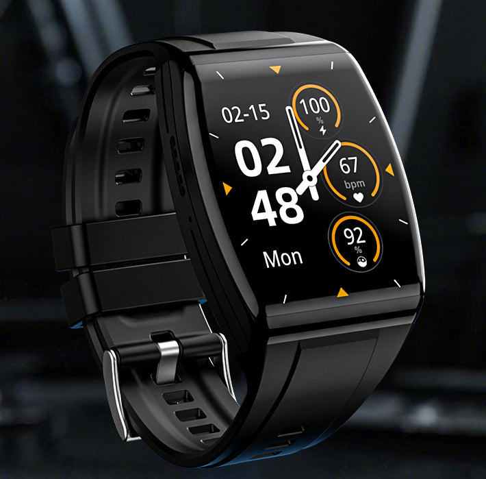 Smart Sports Watch With Heart Rate And Blood Pressure For Men by GJG Denim