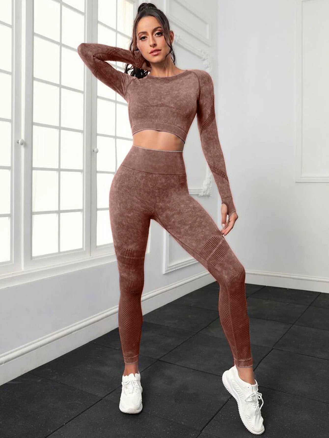 4PACK Active Yoga Pants Women's Yoga Pants by GJG Denim