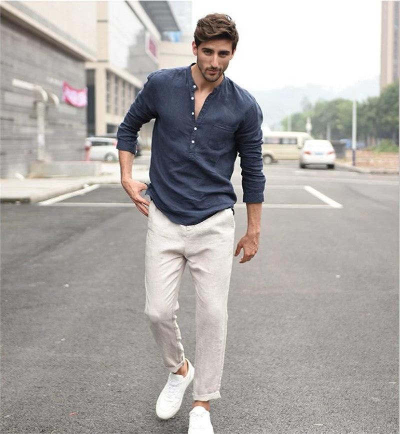 Men's Long Sleeve Shirts by GJG Denim