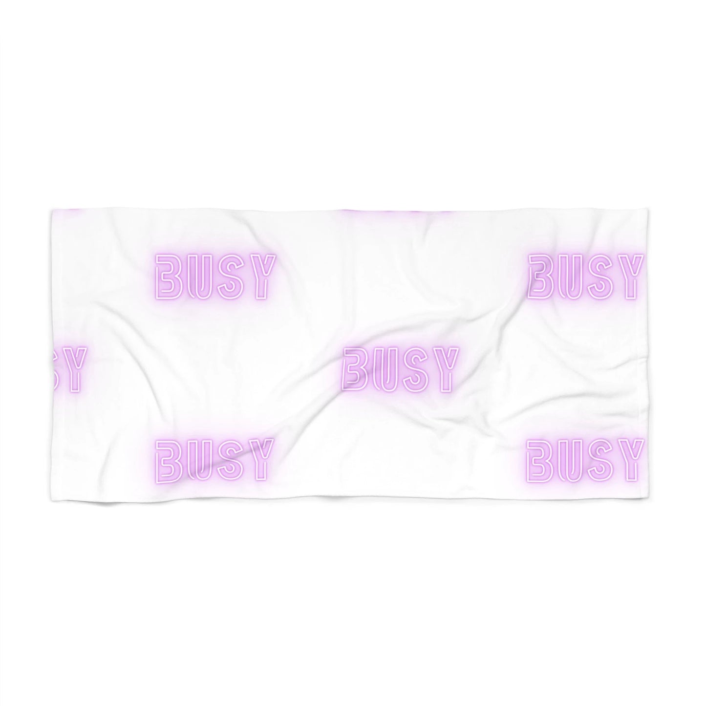 Beach Towel Busy by Printify