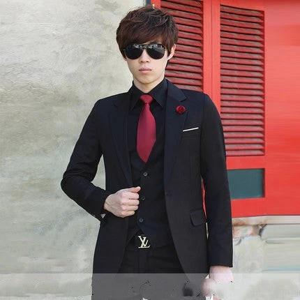 Men's Slim Fit Suit by GJG Denim