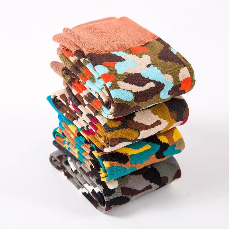 High-rise Men's Camouflage Socks by GJG Denim