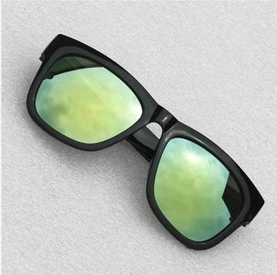 Classic Box Color Film Sunglasses For Men by GJG Denim