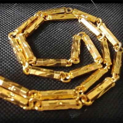 Men's Gold-plated Necklace by GJG Denim