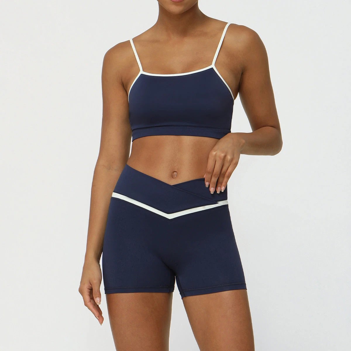 Hip Lifting Sport Casual Workout Clothes Suit by GJG Denim