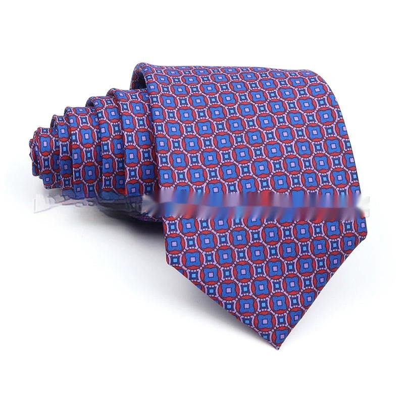 Business Polyester Men's Printed Tie by GJG Denim