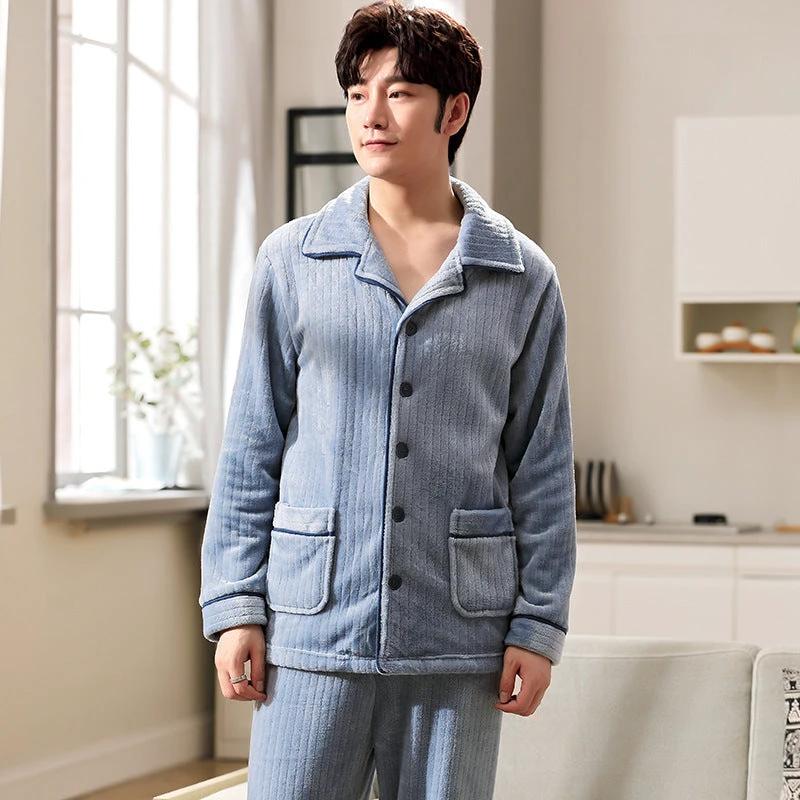 Men's Flannel Pajamas by GJG Denim