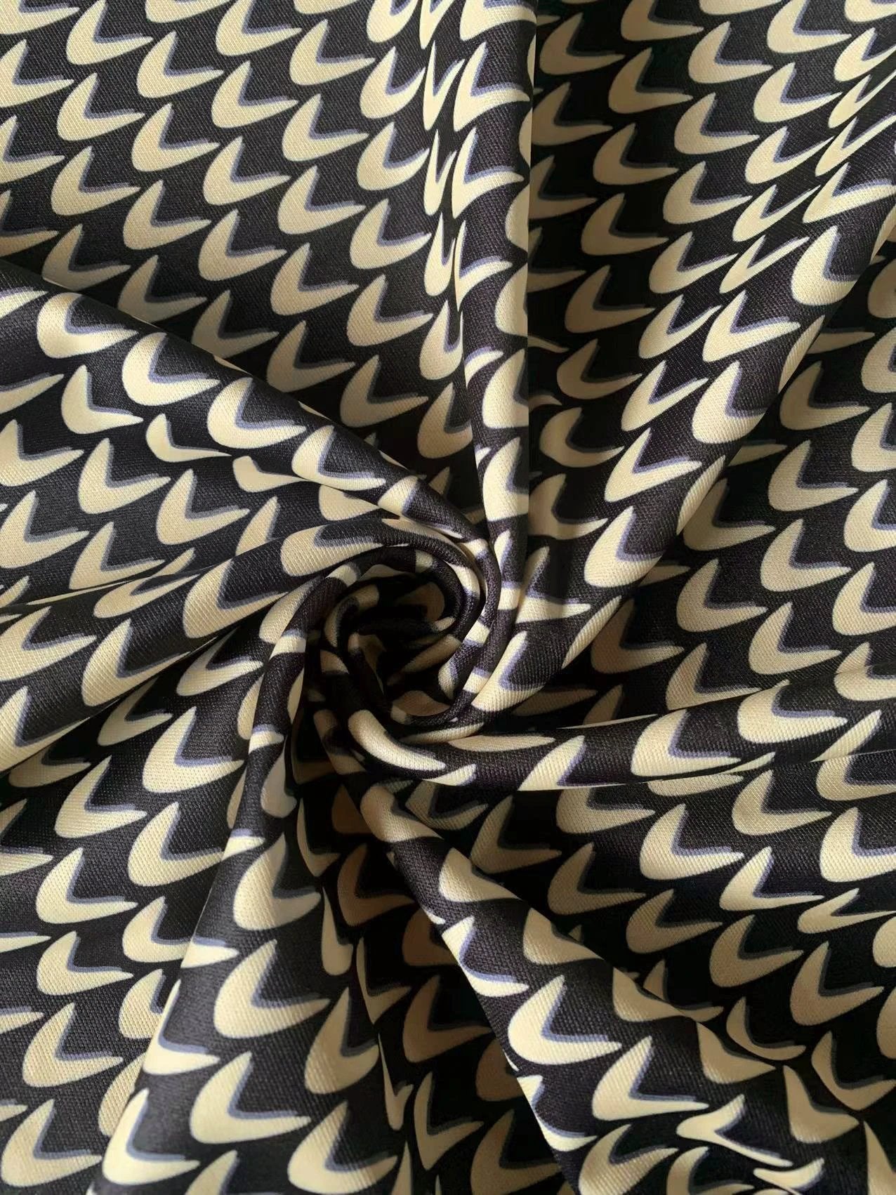 Plus Size Loose Lapels Button Short Sleeve Plus Size Printed Shirt Dress by GJG Denim