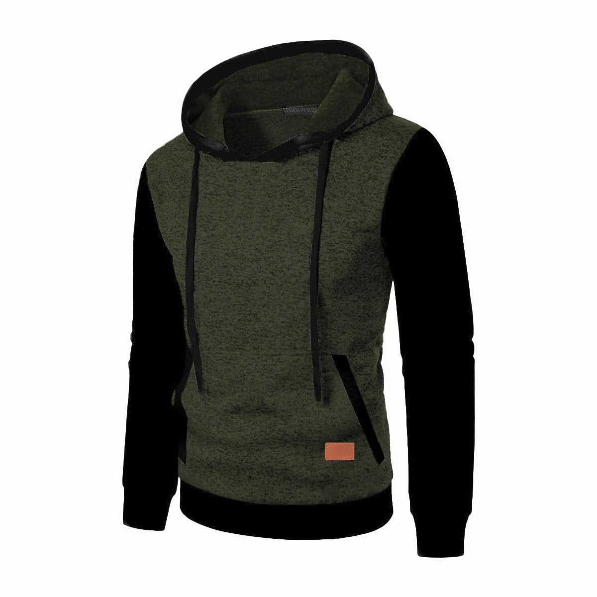 Men's Casual Jacquard Hooded Sweater by GJG Denim