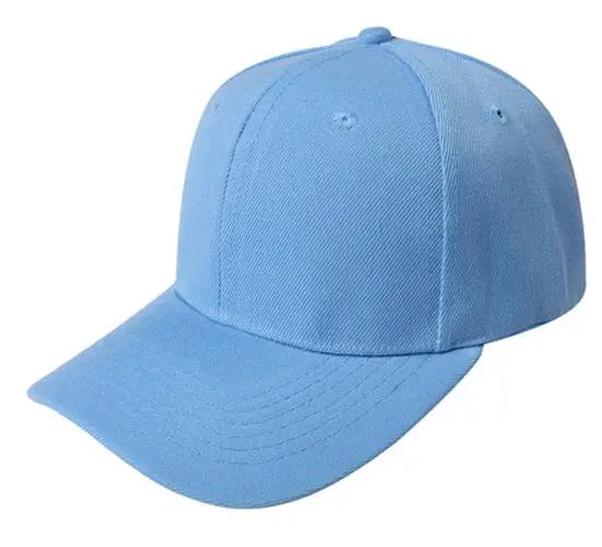 Solid Color Baseball Cap For Men by GJG Denim