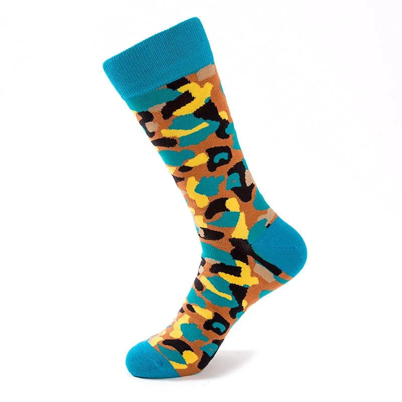 High-rise Men's Camouflage Socks by GJG Denim