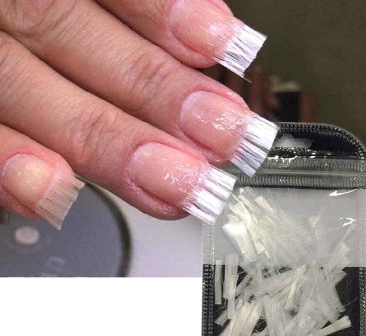 Cross-border explosive nail extension fiber 3CMfiberglass nails art fast phototherapy extension glue by GJG Denim