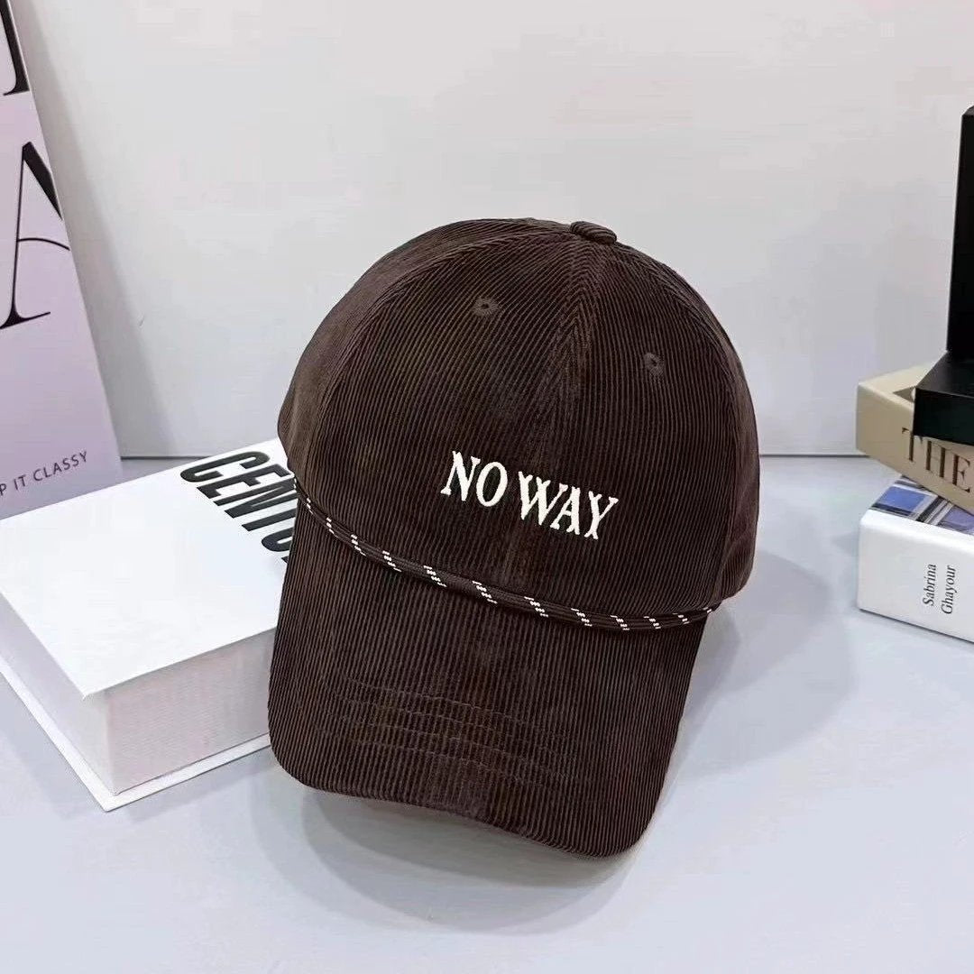 Wide-brim Baseball Cap For Men by GJG Denim