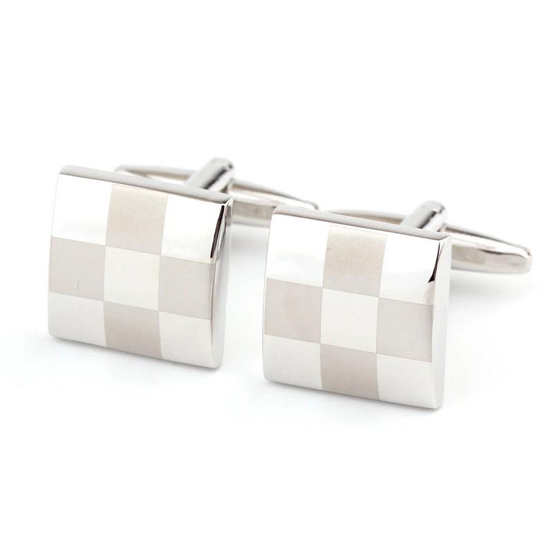 Men's Square Plaid Cufflinks by GJG Denim