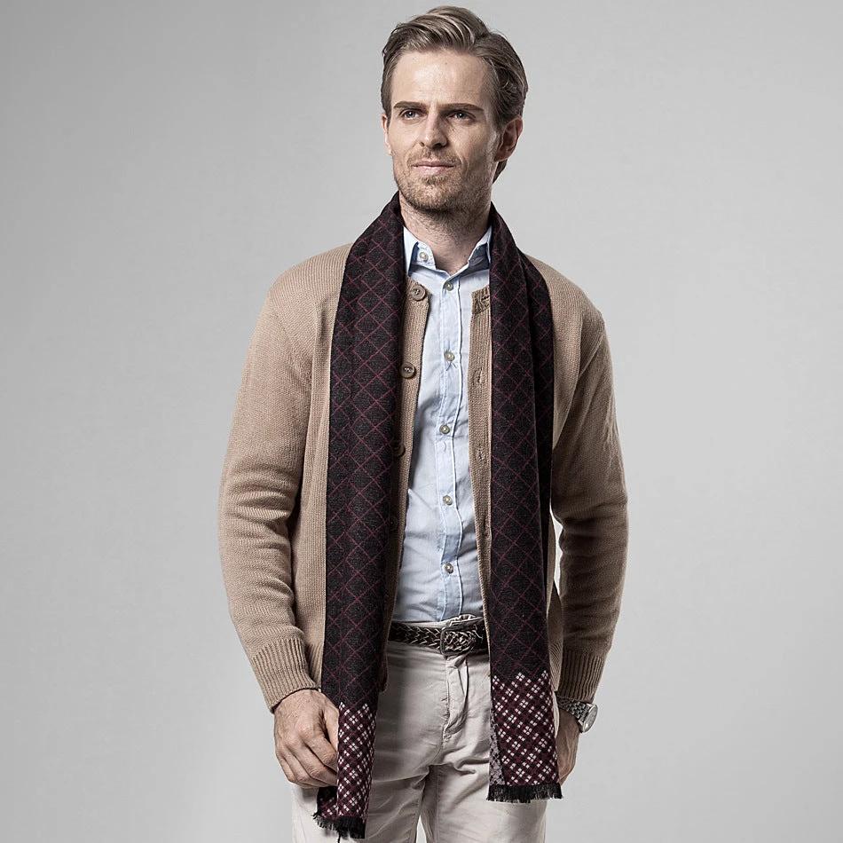 Men's Autumn And Winter Scarf by GJG Denim