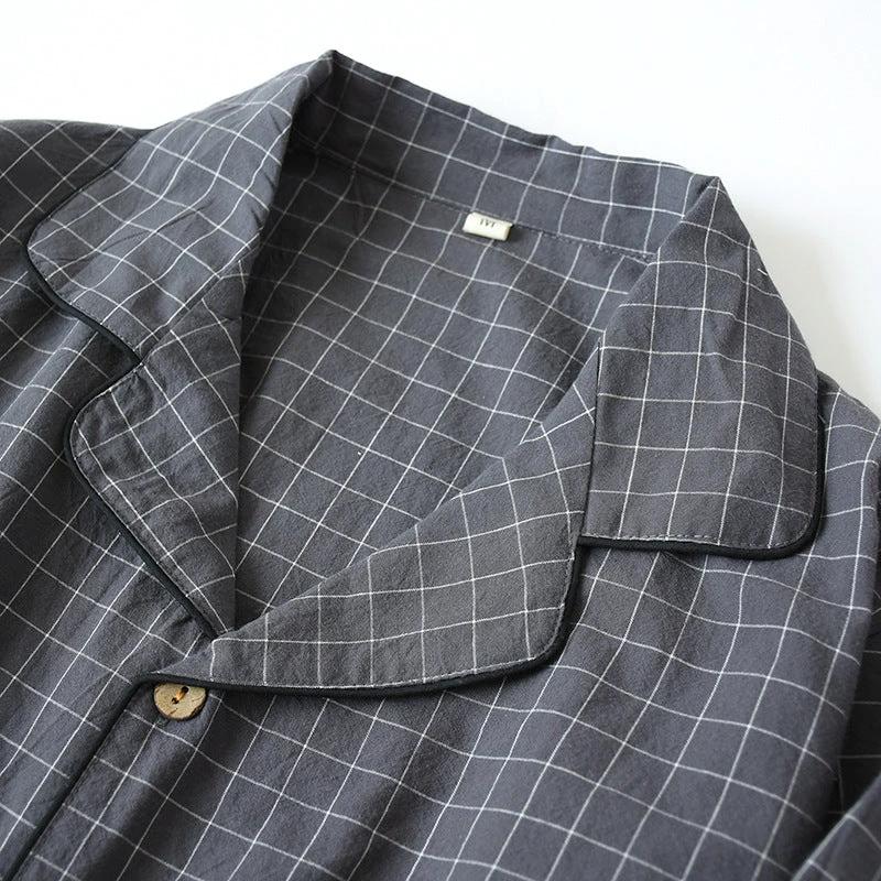 Loose Cotton Men's Pajamas by GJG Denim