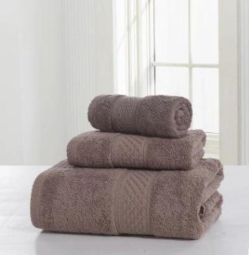 Cotton soft double-sided thickening towel skin-friendly bath towel beauty salon bathrobe bath towel set by GJG Denim