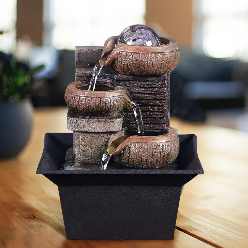 Desktop Running Water Fountain by GJG Denim
