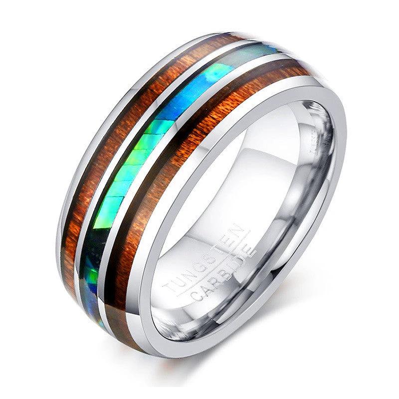 Tungsten Steel Ring For Men by GJG Denim