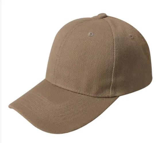 Solid Color Baseball Cap For Men by GJG Denim